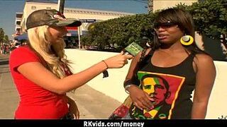 Sexy wild chick gets paid to fuck 5 porn video